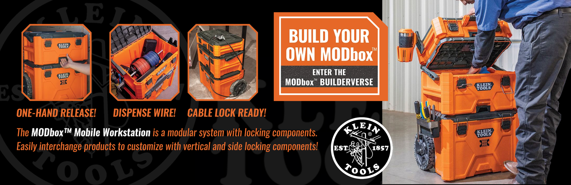 Klein Tools - 54804MB - Modbox Small Toolbox