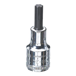 Heyco 00050340583 Screwdriver Sockets for fluted socket screws RIBE CV, 1/2 Inch Drive M12.