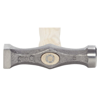 Picard 0016501-0300 Double-Headed Plumbers' Hammer with Ash Handle, 300g