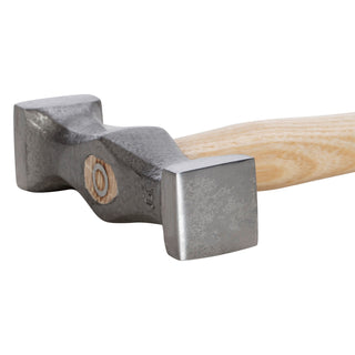 Picard 0016601-0375 Square Planishing Hammer with Ash Handle, 375g