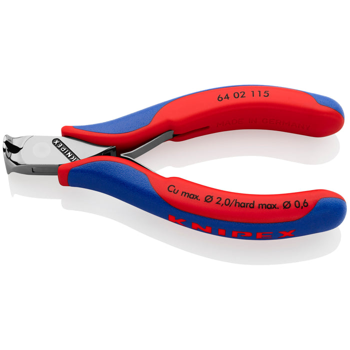 Knipex 64 02 115 4 1/2" Electronics End Cutting Nippers