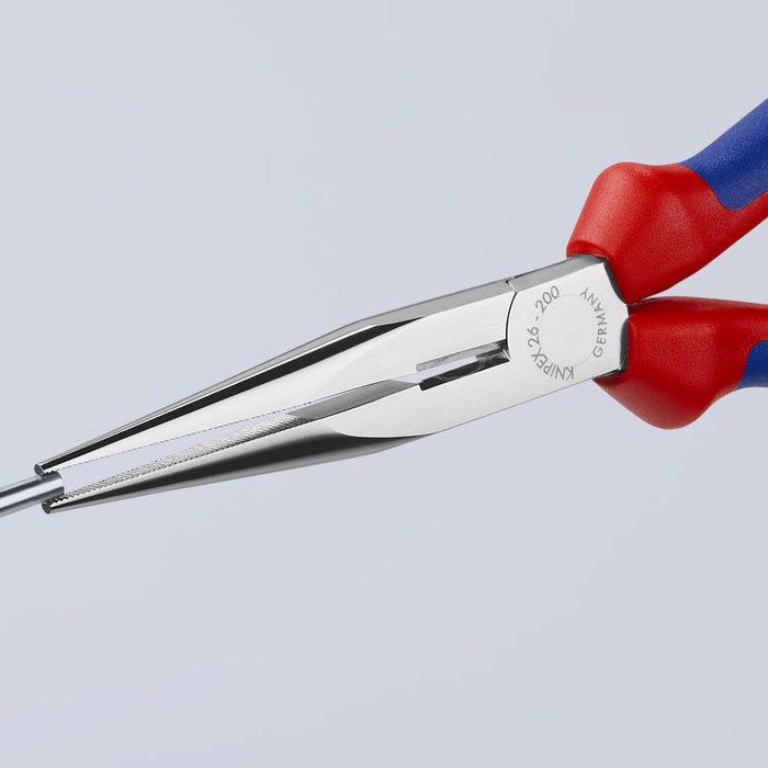 Knipex 26 15 200 8" Long Nose Pliers with Cutter
