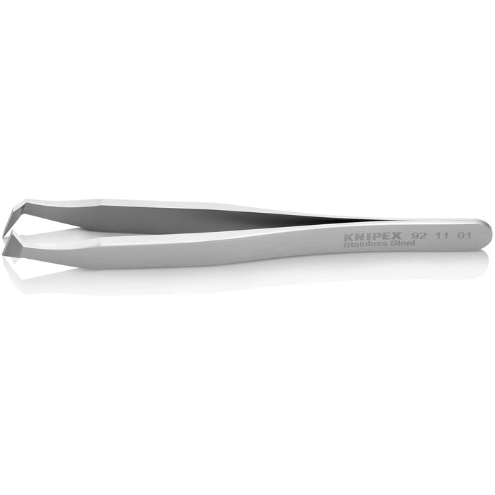 Knipex 92 11 01 4 1/2" Stainless Steel Cutting Tweezers-135°Angled