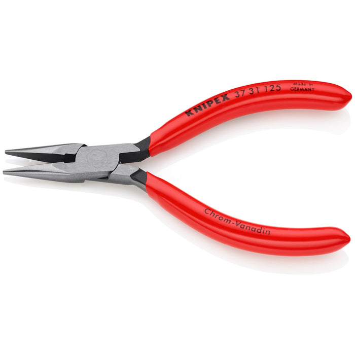 Knipex 37 31 125 5" Electronics Gripping Pliers-Half Round Tips