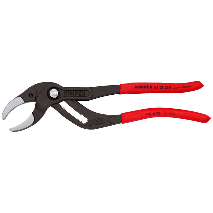 Knipex 81 01 250 10" Pipe Gripping Pliers-Serrated Jaws