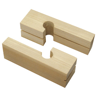 Sands Level & Tool SLLB2 4" Wood Line Blocks (Pair)