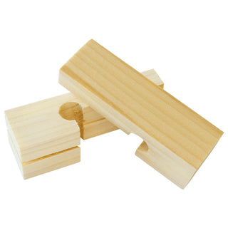 Kraft Tool BL350-5PR 4" Wood Line Blocks (5 Pairs)