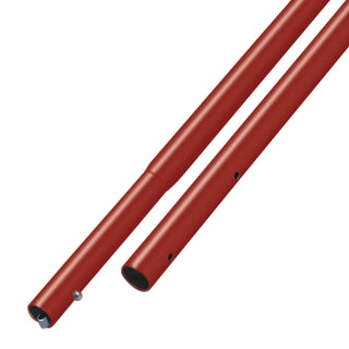 Kraft Tool CC336SRC 6' Red Powder Coated Swaged Button Handle - 1-3/8" Diameter