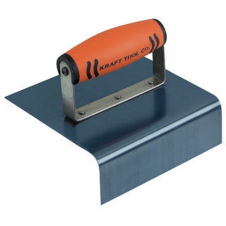 Kraft Tool CF517PF 6" x 5" x 2" Blue Steel Outside Jr. Step Tool with ProForm Handle