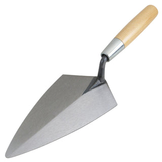 Kraft Tool BL752 11" Philadelphia Brick Trowel with Wood Handle