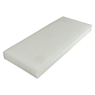 Kraft Tool PL706 10" x 4" x 3/4" White Poly-Foam Replacement Pad for Float (PL606)