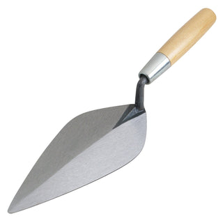 Kraft Tool BL707 12" Narrow London Brick Trowel with Wood Handle