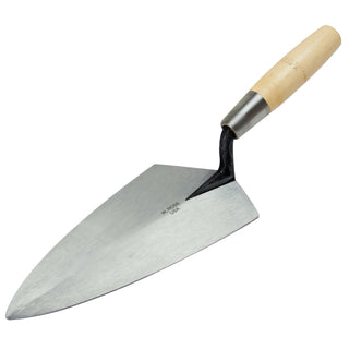 W.Rose RO110-10L 10" Limber Philadelphia Trowel with 6" Wood Handle