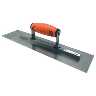 kraft Tool CF206PF 18" x 4" Heavy-Duty Gunite Step Trowel with ProForm Handle