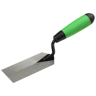 Kraft Tool HC433PF Hi-Craft 8" x 2" Margin Trowel with Soft Grip Handle