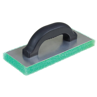 Kraft Tool HC132F Hi-Craft 10" x 4" x 3/4" Green Fine Texture Float with Plastic Handle