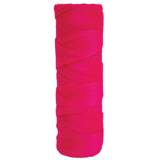 Kraft Tool BC358 Fluorescent Pink Twisted Nylon Line - 350' Tube