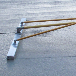 Gator Tools GF11456 8' x 2" x 4" Diamond XX Paving Float Kit with Bracket, Out Riggers, & 3 Handles