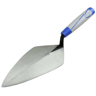 W. Rose RO112-12LSH 12" Limber Wide London Brick Trowel with ProForm Soft Grip Handle