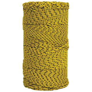 W. Rose RO685 Super Tough Bonded Braided Yellow & Black Nylon Mason's Line - 685'