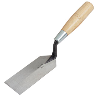 W.Rose RO58-6 6" x 2" Margin Trowel with Wood Handle