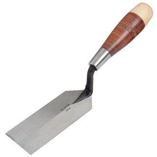 W.Rose RO58-5L 5" x 2" Margin Trowel with Leather Handle