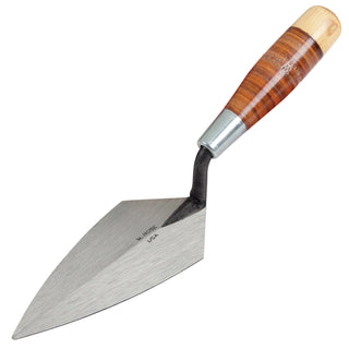 W.Rose RO50-5L 5" x 2-1/2" Pointing Trowel with Leather Handle