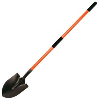 Kraft Tool GG864F Round Point Shovel with 48" Long Fiberglass Handle