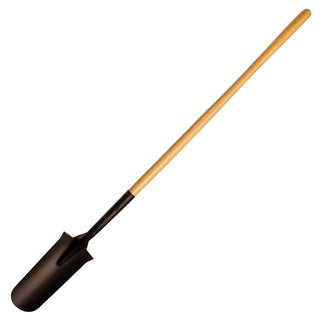 Kraft Tool GG866L Round Blade Drain Spade with 48" Long Wood Handle