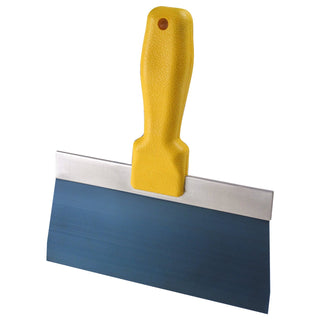 Kraft Tool DW648 8" x 3" Blue Steel Standard Wide Handled Taping Knife