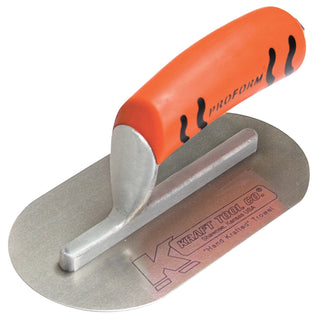 Kraft Tool CF724PF 7-1/2" x 4" Mini Pool Trowel with ProForm Handle