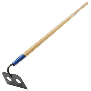 Kraft Tool BC230 7" x 5" Mortar Hoe with 60" Wood Handle