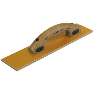 Kraft Tool CFE504K Elite Series Five Star 14" x 3-1/2" Square End Laminated Canvas-Resin Hand Float with Cork Handle