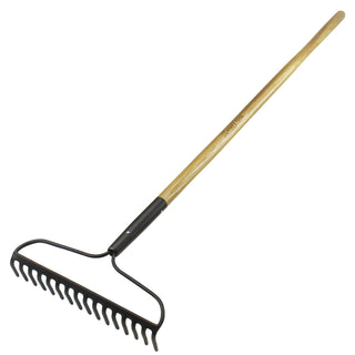 Kraft Tool GG874 Bow Rake with 60" Wood Handle