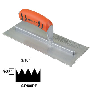 Superior Tile Cutter ST408PF 3/16" x 5/32" Sawtooth V-Notch with ProForm Handle