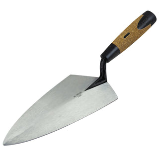 W.Rose RO110-10K-PK2 10” Philadelphia Brick Trowel with Cork Handle