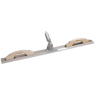 Kraft Tool CC816BT 36" Magnesium Square End Mini Bull Float & Darby with Button Bracket & 2 Handles