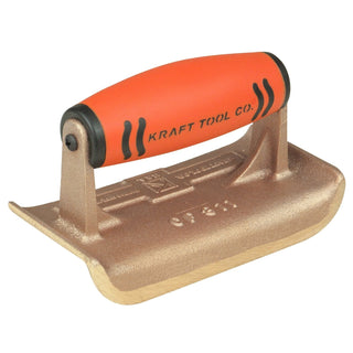 Kraft Tool CF311PF 6" x 2-3/4" 1/4"R Bronze Edger with ProForm Handle