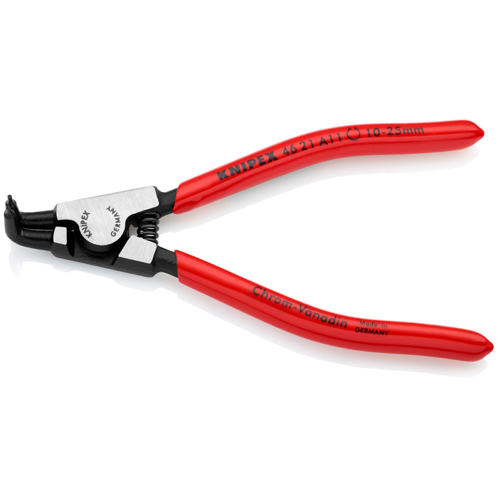 Knipex 46 21 A11 5" External 90° Angled Snap Ring Pliers-Forged Tips