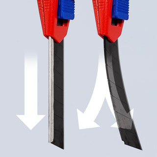 Knipex 90 10 165 BKA 6 1/2" CutiX Universal Snap Knife