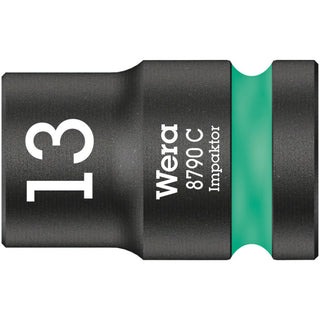 Wera 8790 C Impaktor socket with 1/2" drive, 16 x 38 mm