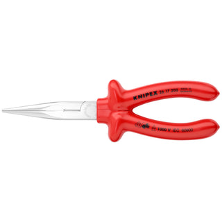 Knipex 26 17 200 8" Long Nose Pliers with Cutter-1000V Insulated