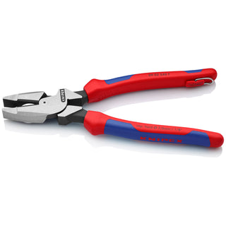 Knipex 09 02 240 T BKA 9 1/2" High Leverage Lineman's Pliers New England Head-Tethered Attachment