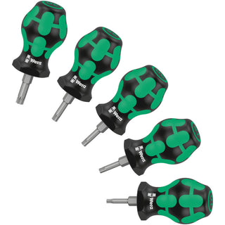 Wera Stubby Set TX 1 Screwdriver set TORX®, 5 pieces