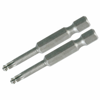 Wiha Tools 74545 T25 x 50mm TORX  Ball End Power Bit, 2 Pack