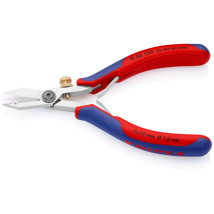Knipex 11 82 130 5 1/2" Electronics Wire Stripping Shears
