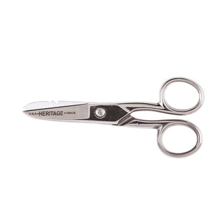 Heritage Cutlery 100CDS Electrician Scissor / Notched / Deep Serration