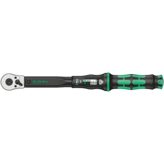 Wera Click-Torque C 2 torque wrench with reversible ratchet, 20-100 Nm, 1/2" x 20-100 Nm