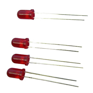 Philmore 11-612 5mm (T-1 3/4) Round LED - Bright Red