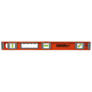 Johnson 1234-2400 24" Heavy Duty Magnetic Aluminum Level